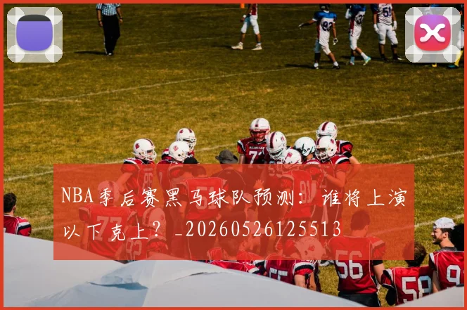 NBA季后赛黑马球队预测：谁将上演以下克上？_20260526125513